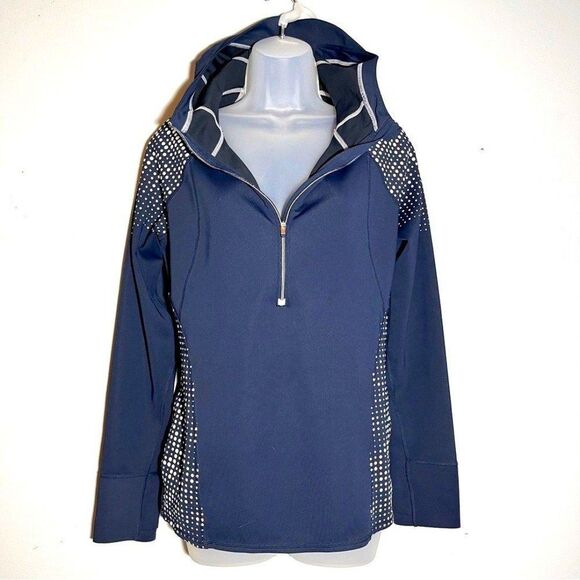 Athleta Running Wild Hoodie with Dot Print RETAIL $108 - Picture 3 of 6